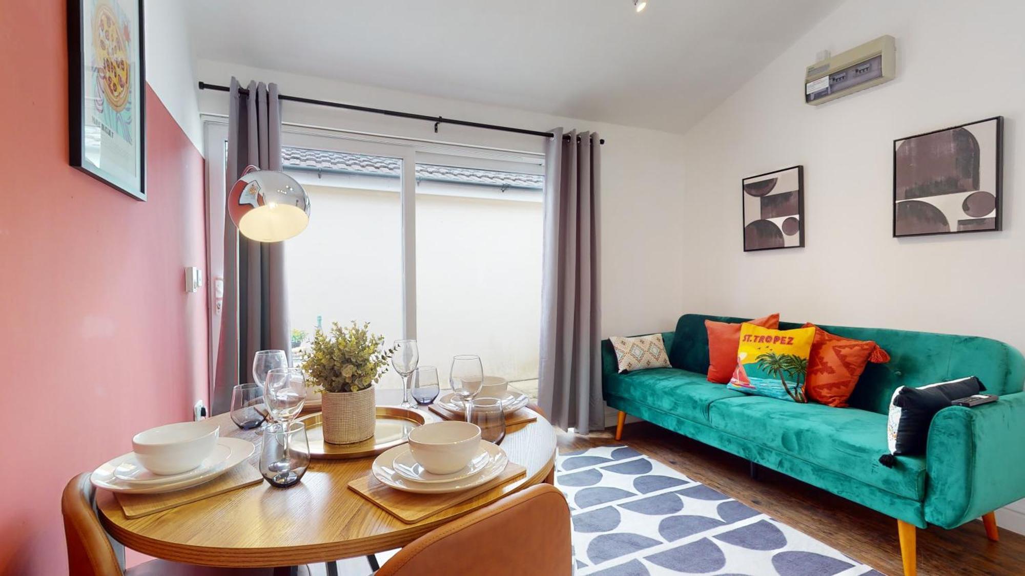 Cosy Cardiff Apartment And Patio Kültér fotó